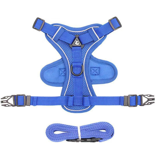 Reflective No-Slip Dog Harness Leash Vest
