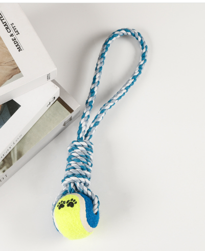 Cotton Rope Dumbbell Tug & Fetch Dog Toy
