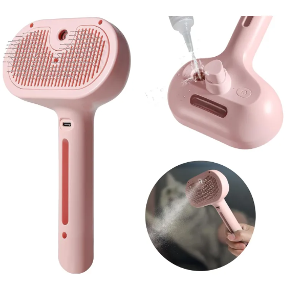 Spray & Brush Pet Detangler