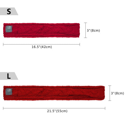 Cozy Knit Dog Scarf - Adorable Pet Neck Warmer