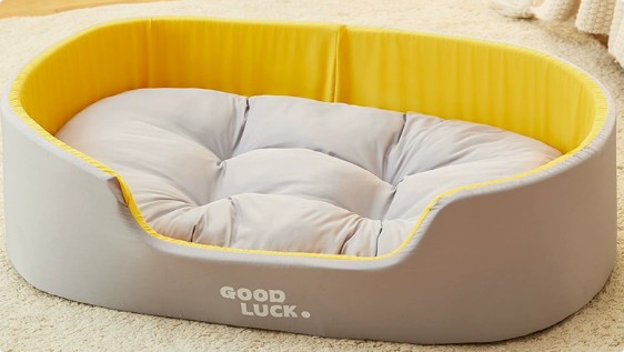 Cozy Dog Bed with Easy-Wash Removable Cover