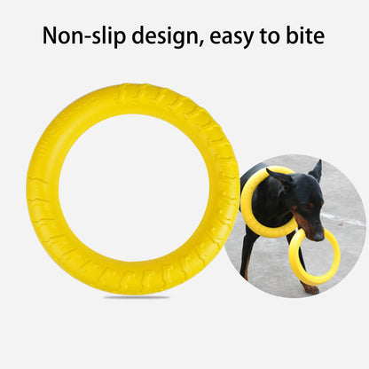 Floating Fetch Ring - Interactive Tug & Train Toy