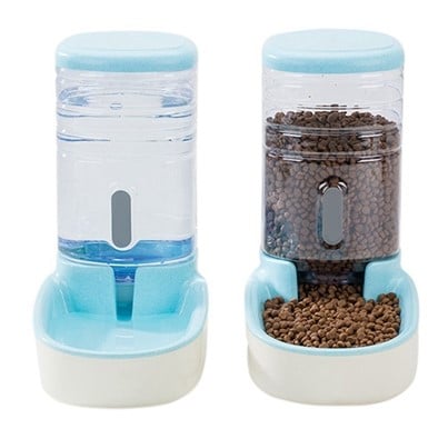 Smart Auto Dog Feeder & Water Fountain Combo