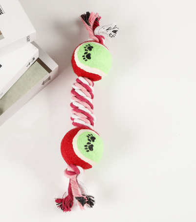 Cotton Rope Dumbbell Tug & Fetch Dog Toy
