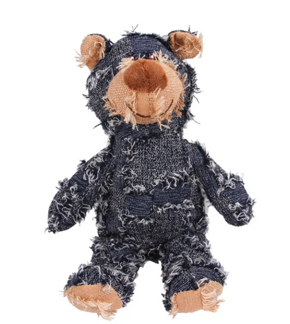 Squeaky Plush Dental Chew Dog Toy