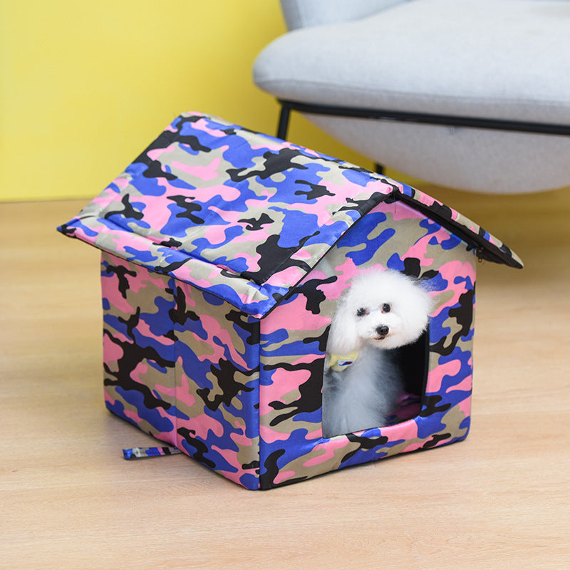 Waterproof Oxford Outdoor Dog House