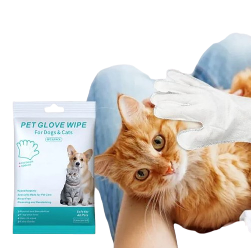 Paw Cleaning Gloves & Wipes