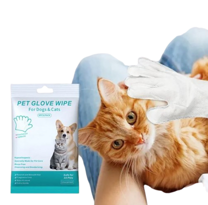 Paw Cleaning Gloves & Wipes
