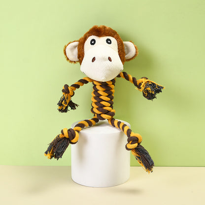 Squeaky Plush Chew Toy for Dogs