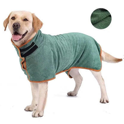 Pet Bath Robe Towel