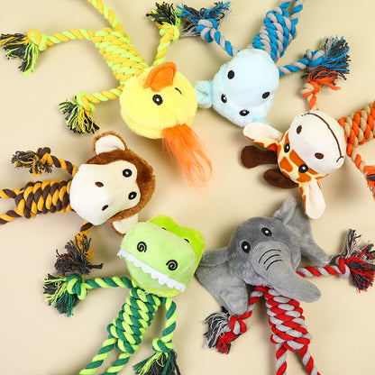 Squeaky Plush Chew Toy for Dogs