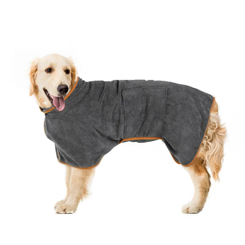 Pet Bath Robe Towel