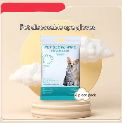 Paw Cleaning Gloves & Wipes
